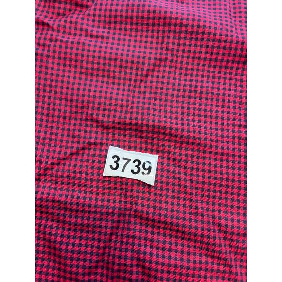 Orvis Button Down Shirt Gingham Check Red Black XL 100% Cotton - Picture 6 of 6